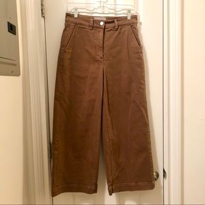 Everlane Wide Leg Crop Pants